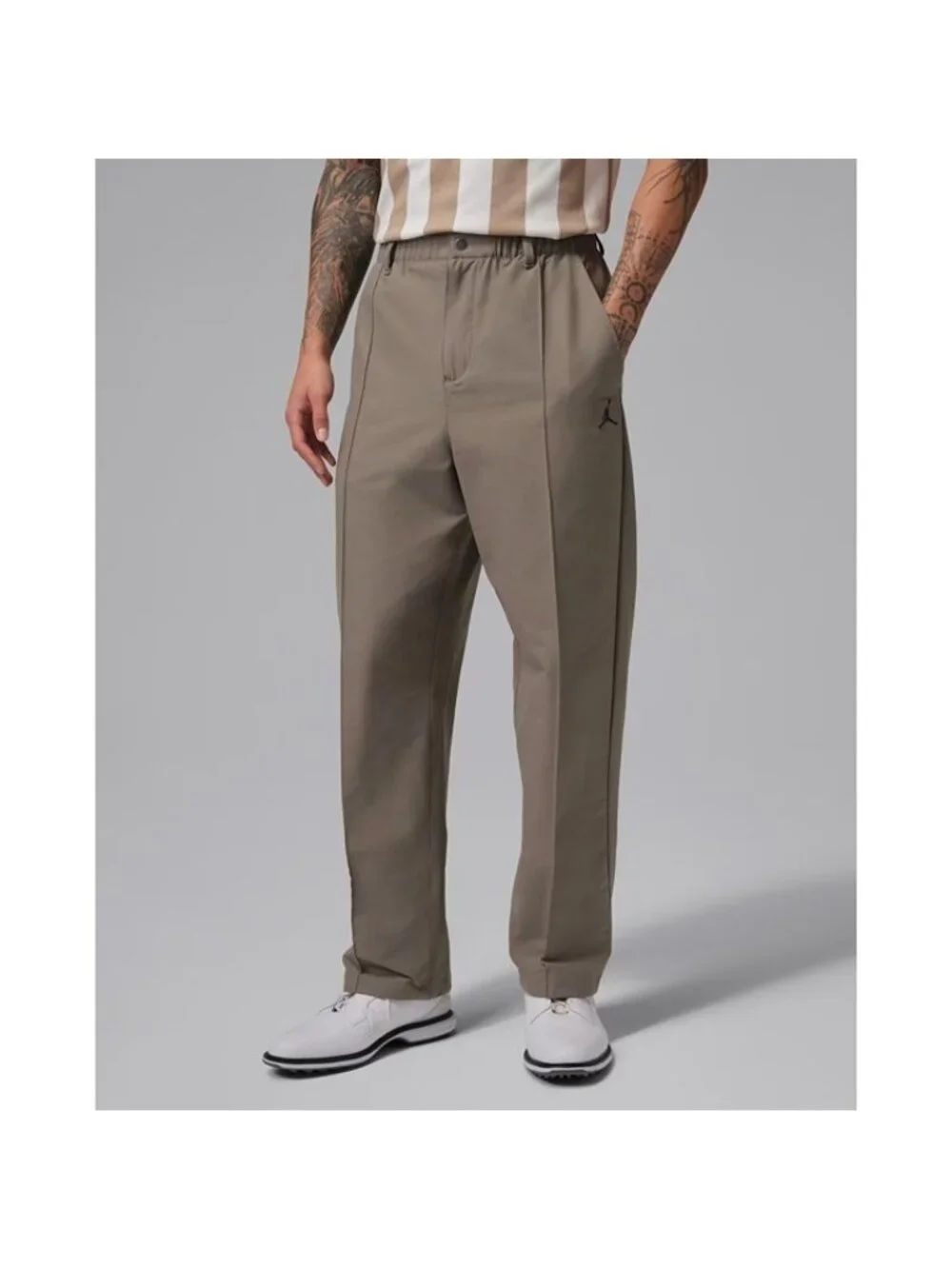 Jordan Sport Golf Pants Size Large Men Olive Grey Black HQ8673-040